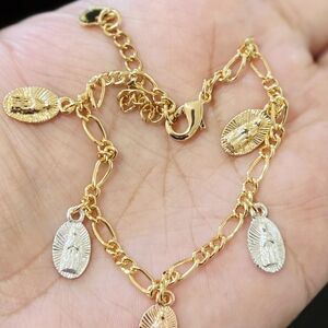 14k Gold Bracelet & Earring